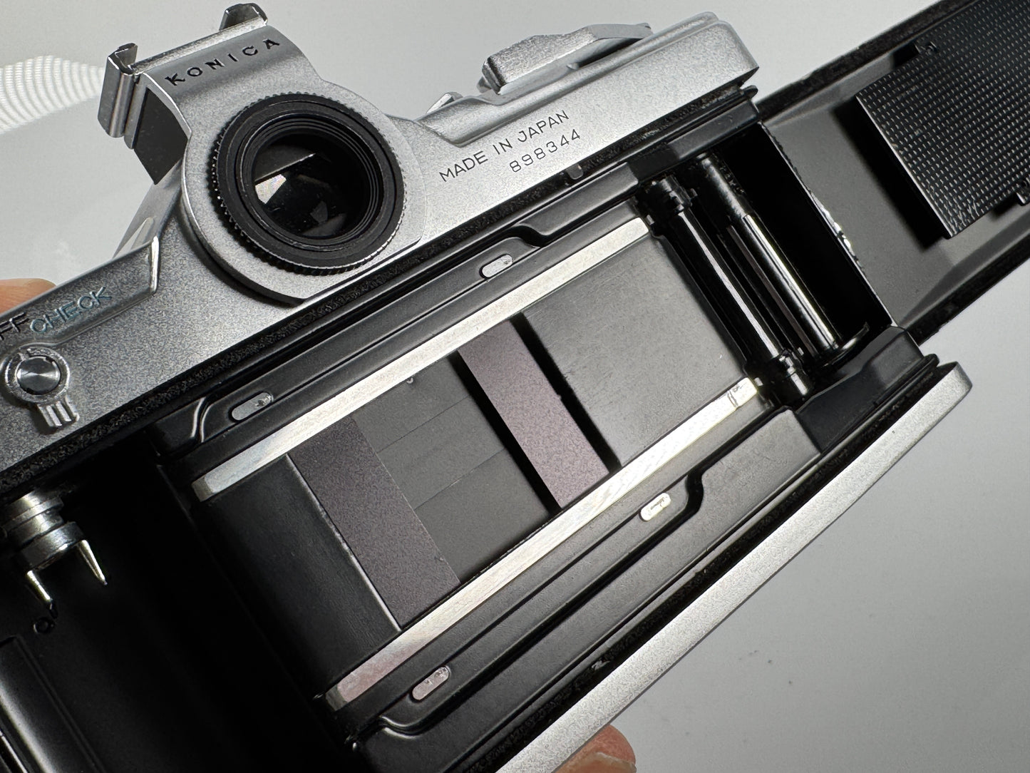 Konica Auto-Reflex W/ Hexanon 52mm f1.8 35mm Full/Half Frame Camera