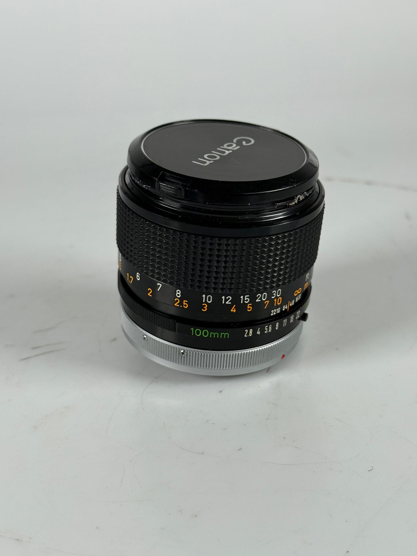 Canon FD 100mm f2.8 S.S.C. BL Lens SSC