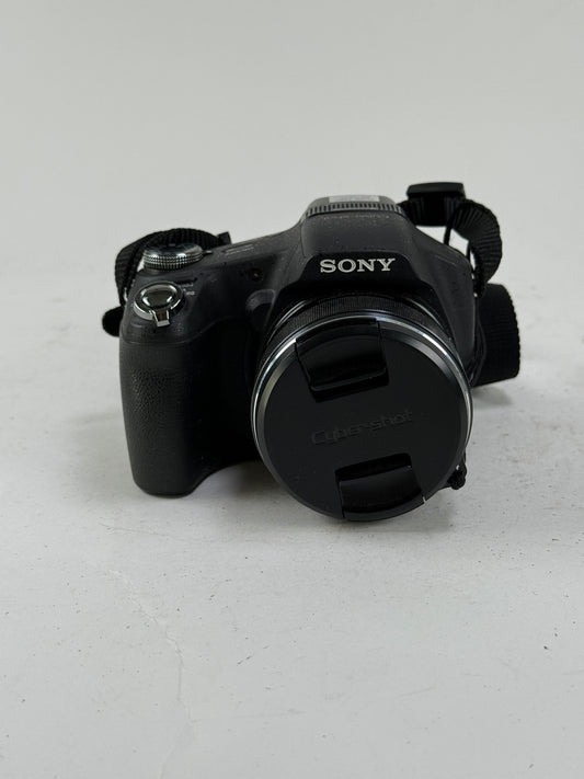 Sony DSC-HX100V Bridge Camera 16.2MP 30x Zoom Full HD GPS Black Digital Compact