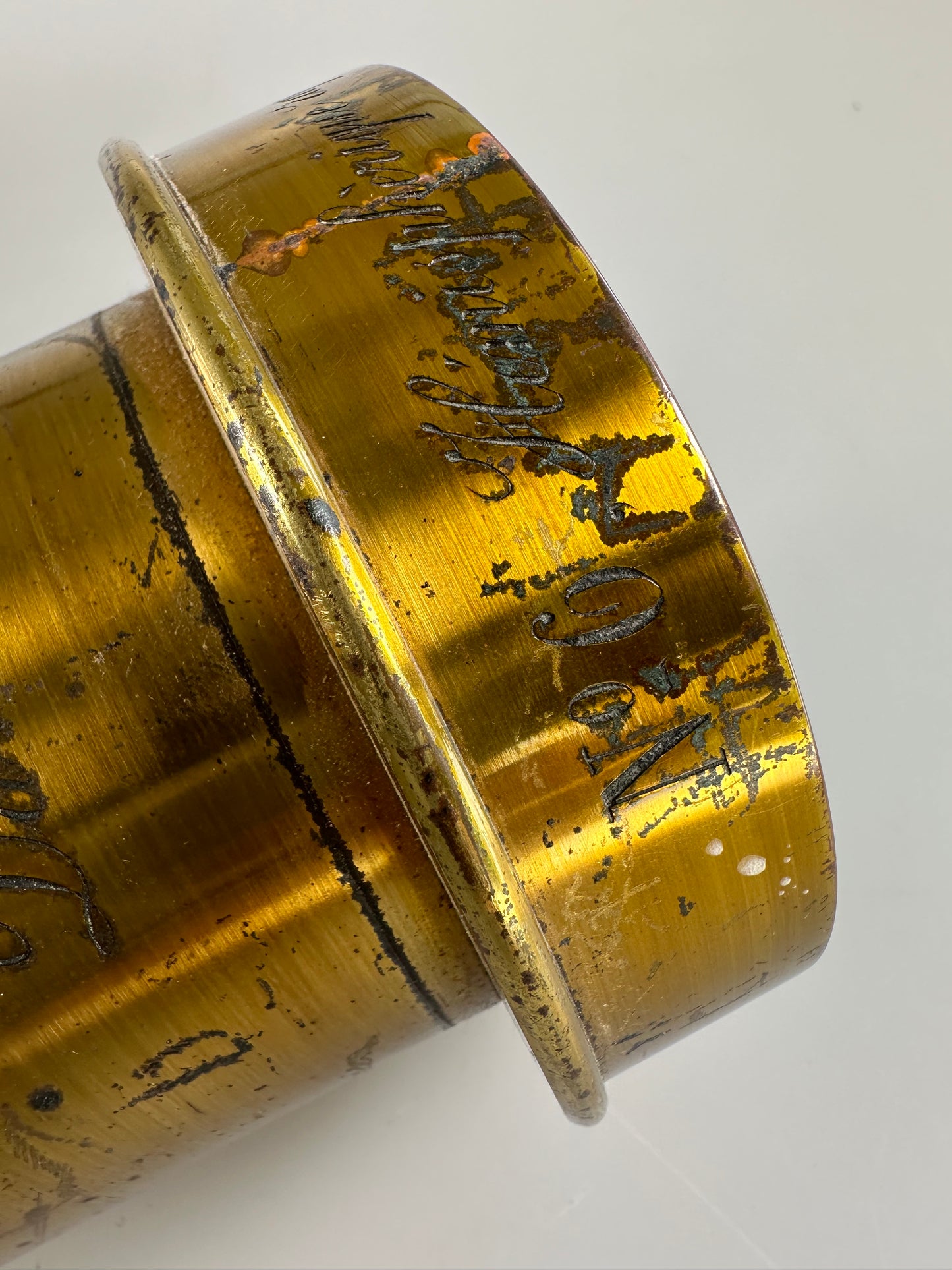 Darlot Paris No 6 Hemispherique Rapide Brass Lens