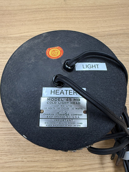 Beseler 45 MB Cold Light Head for Beseler 4x5 Enlargers