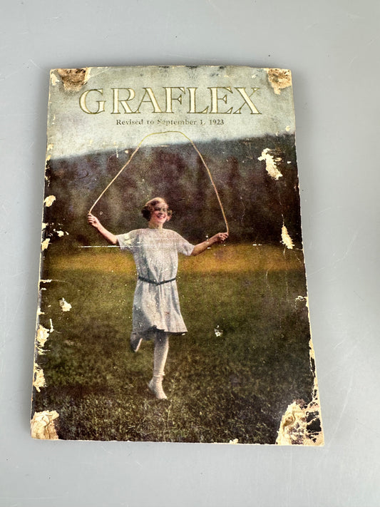 Graflex brochure advertising manual 1923 graflex top handle speed graphic