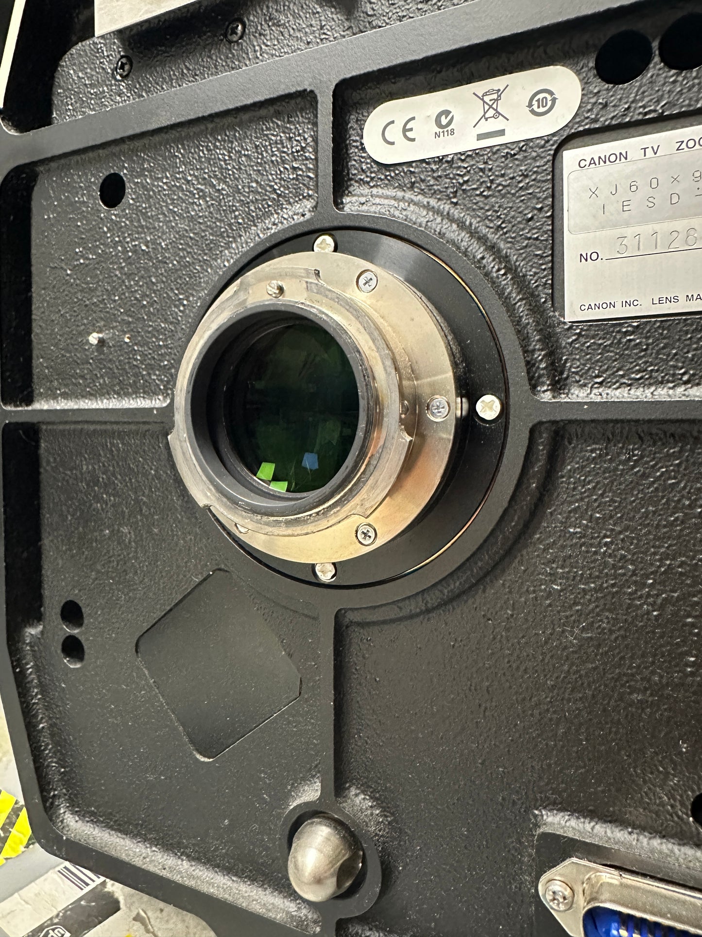 Canon Digi Super 60XS XJ60x9B IE 9-540mm f1.7 TV Lens HD w/ 2 SMJ-E01 modules
