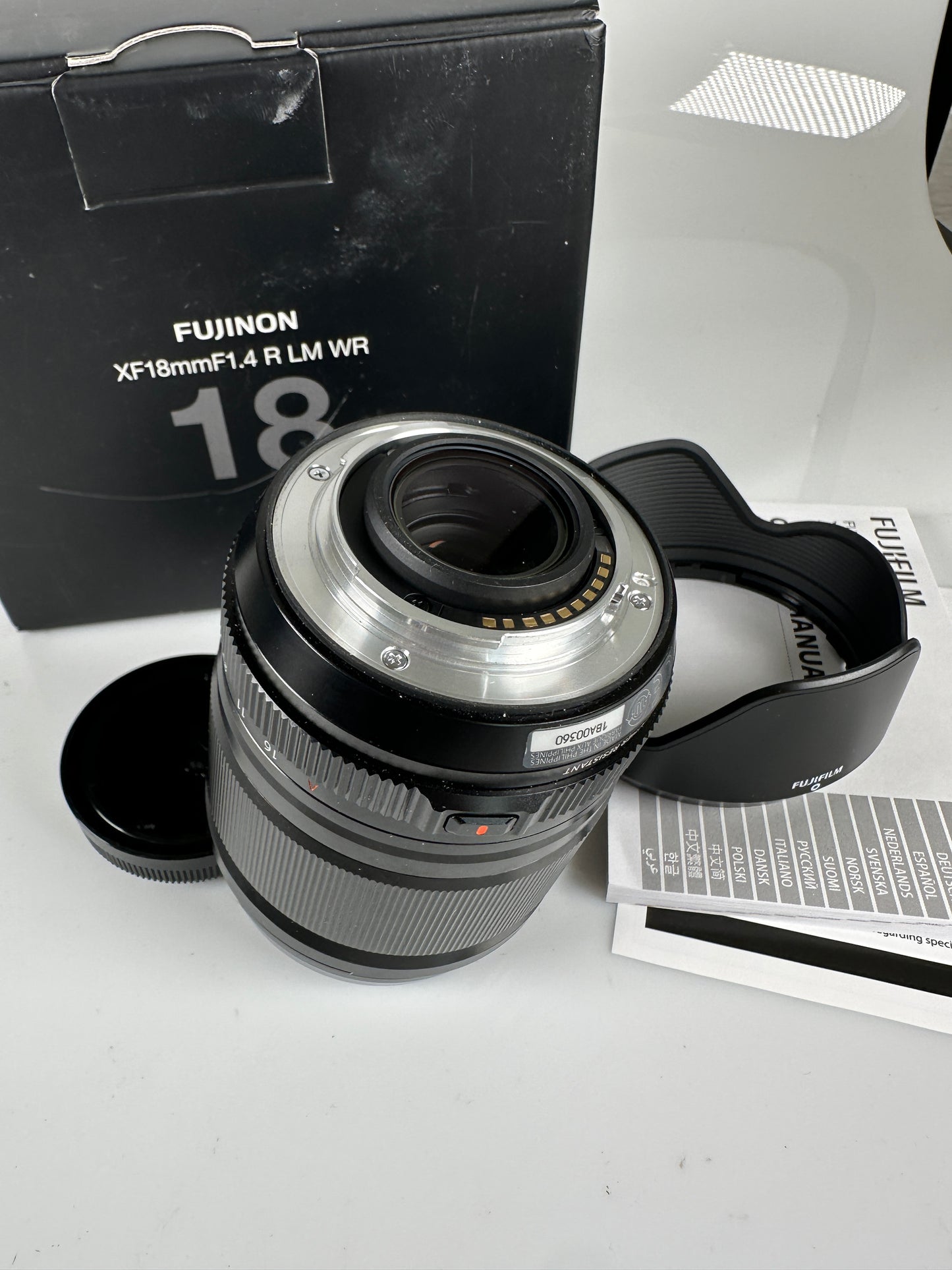 Fujifilm FUJINON XF 18mm f/1.4 f1.4 R LM WR Ultra Wide Angle Lens Fuji - Sharp