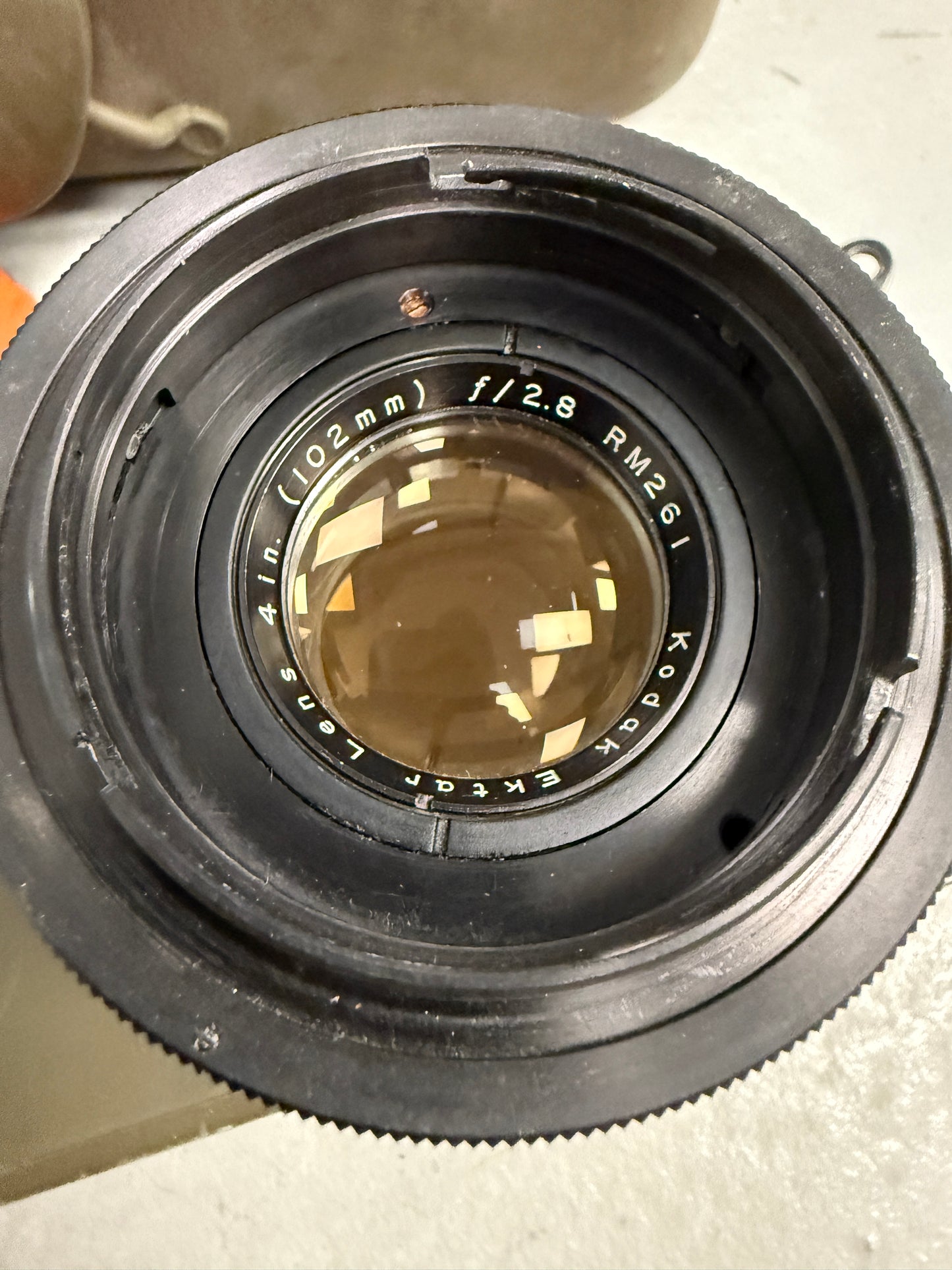 GRAFLEX SIGNAL CORPS U.S ARMY CAMERA KE-4 (1), EKTAR 4IN/ 8IN