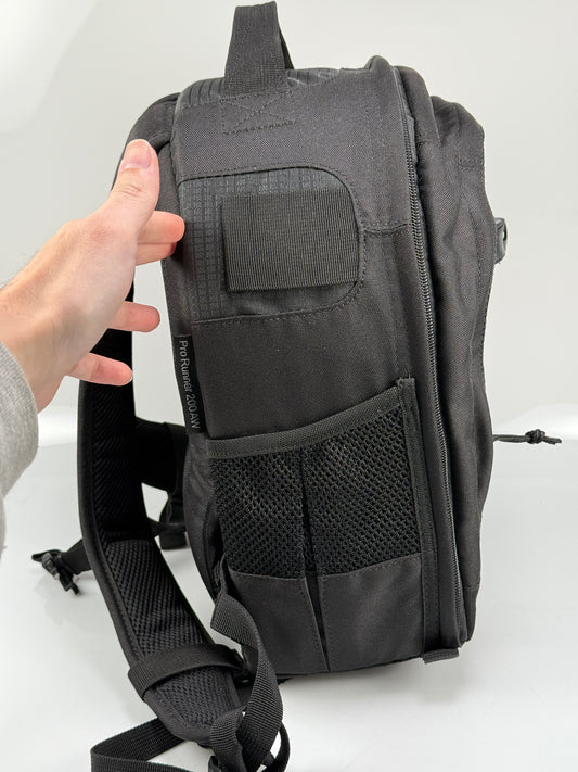 LOWEPRO Pro Runner 200 AW Black Weather Proof Padded Camera Backpack
