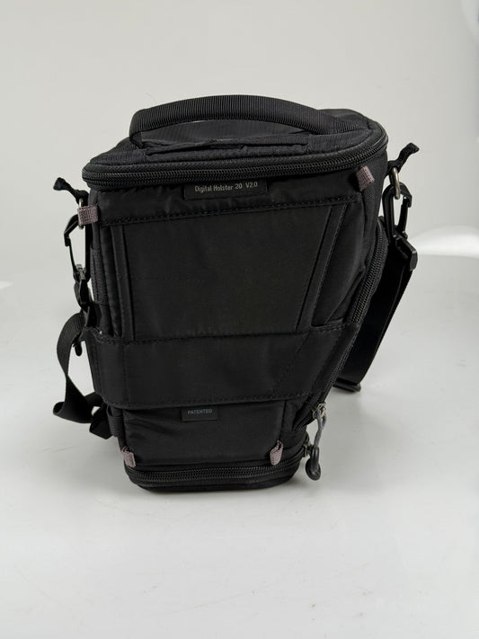 Think Tank Digital Holster 20 V2.0 Bag Zipper Secured Lid Travel Black