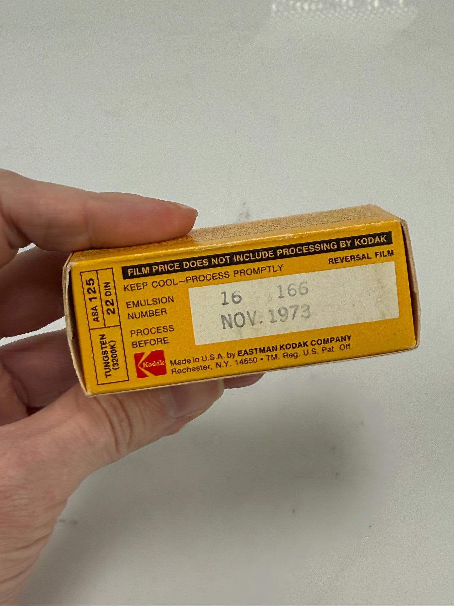 Kodak Ektachrome high speed tungsten 3200 ISO EHB120 Color Slide Film 1 roll