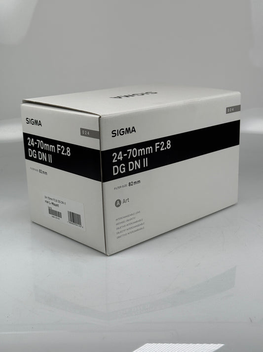 Sigma 24-70MM F2.8 DG DN II ART Lens, L Mount
