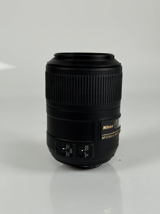 Nikon AF-S Micro Nikkor 85mm f3.5 DX G SWM VR IF ED Lens