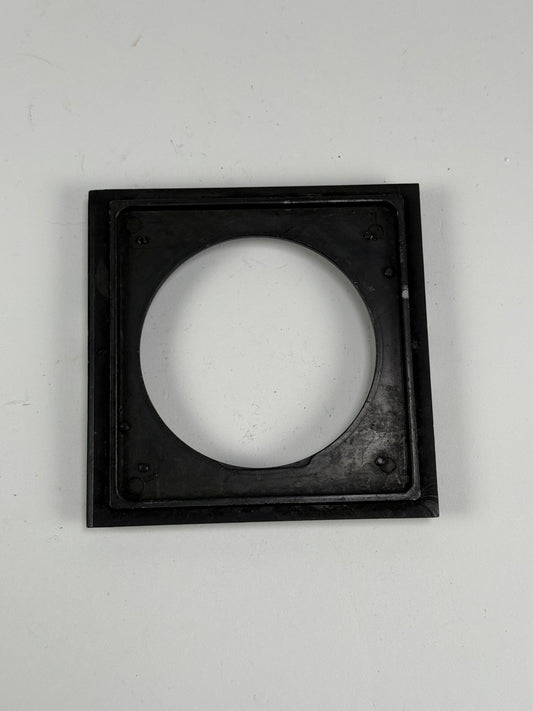 Graflex Metal Lens Board Adapter 4X4" Type "C" to 3⅝" Pressed