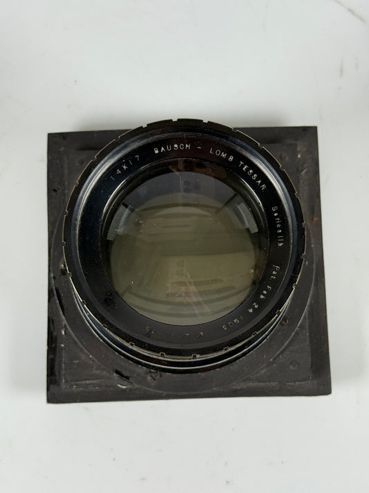 Bausch & Lomb 14X17 Tessar Series IIB 485mm F6.3 large format Lens