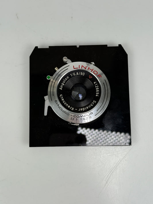 Schneider Kreuznach 90mm f6.8 Angulon Synchro-Compur B Shutter