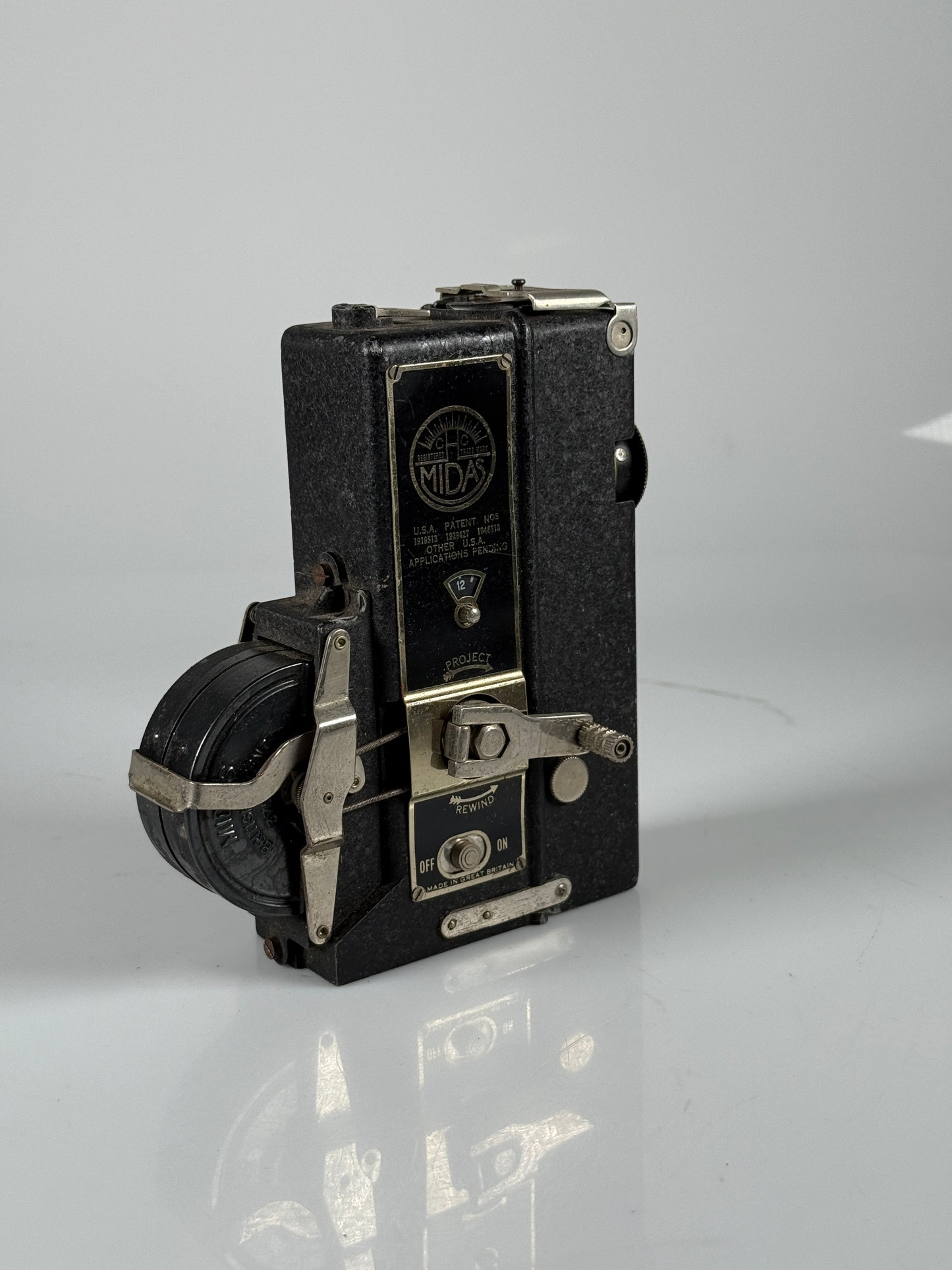 Midas 9mm Movie Camera Cine movie Projector Taylor Hobson f2.5