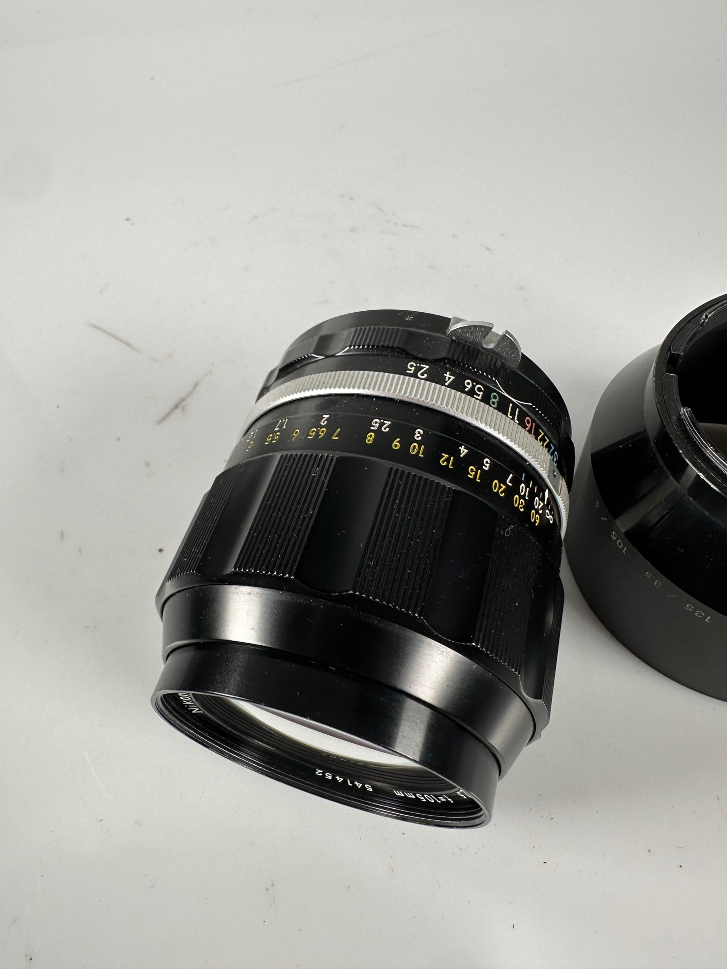 Nikon Nikkor PC 105mm f2.5 Non Ai Prime Manual Focus Portrait Lens