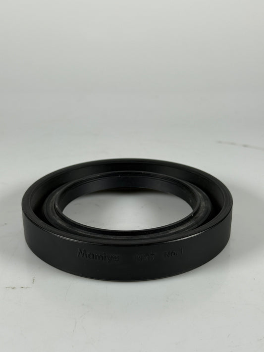 Mamiya Rubber Lens Hood M77 #1 No1 screw on