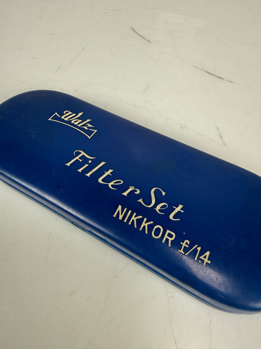 Walz Nikon 50mm 5cm f1.4 lens filter kit for color film rangefinder