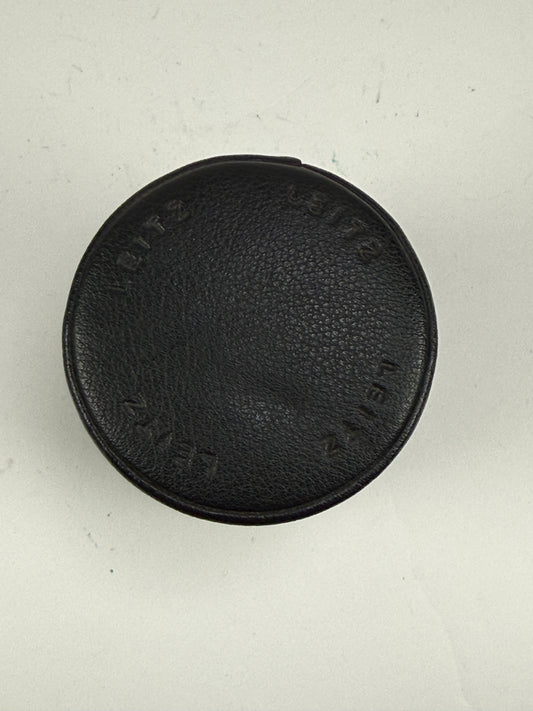 Leica E. Leitz Black Leather Lens Case for R lens