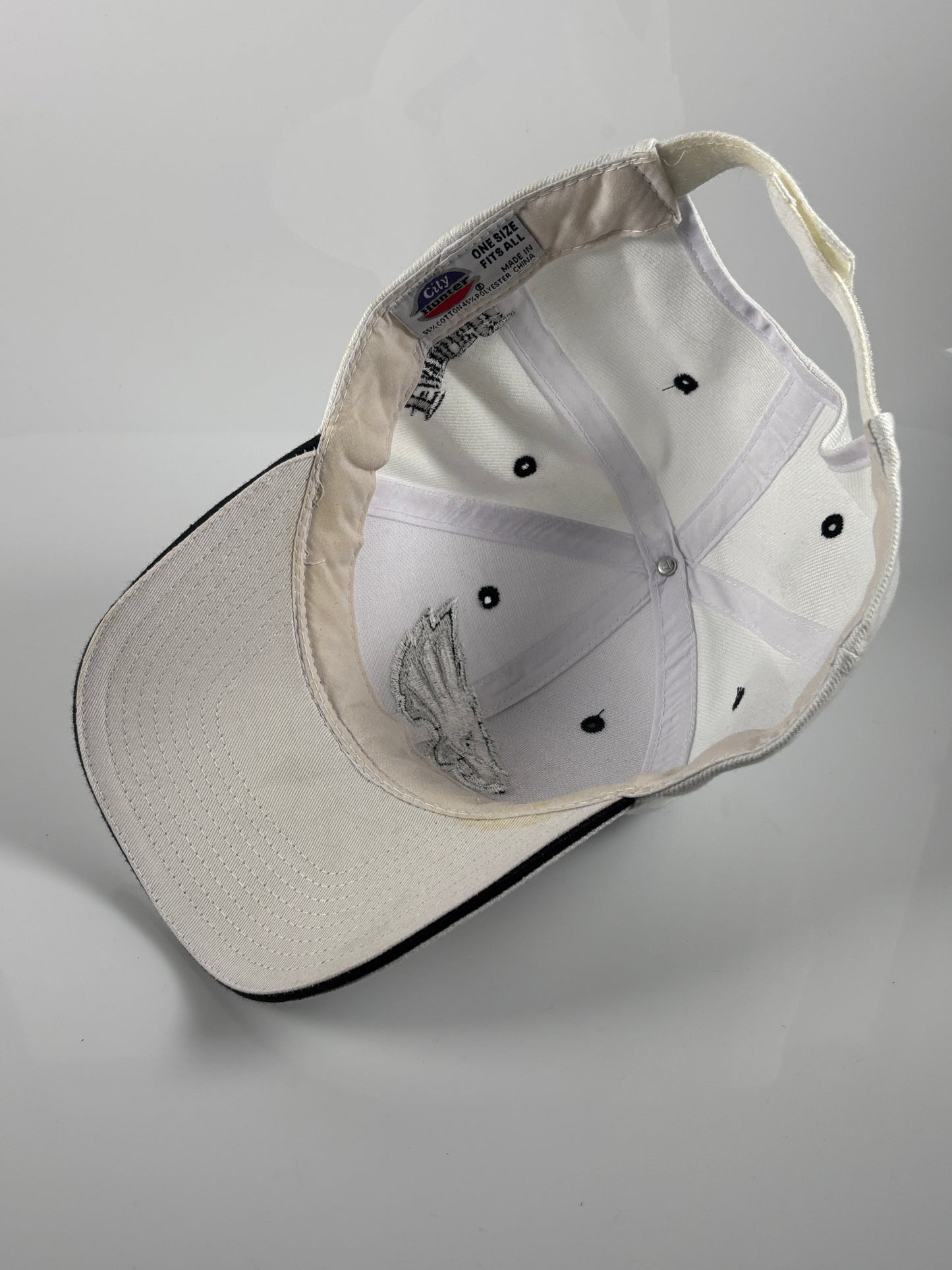 Philadelphia Eagles NFL City Hunter White Hat Embroidered Logo