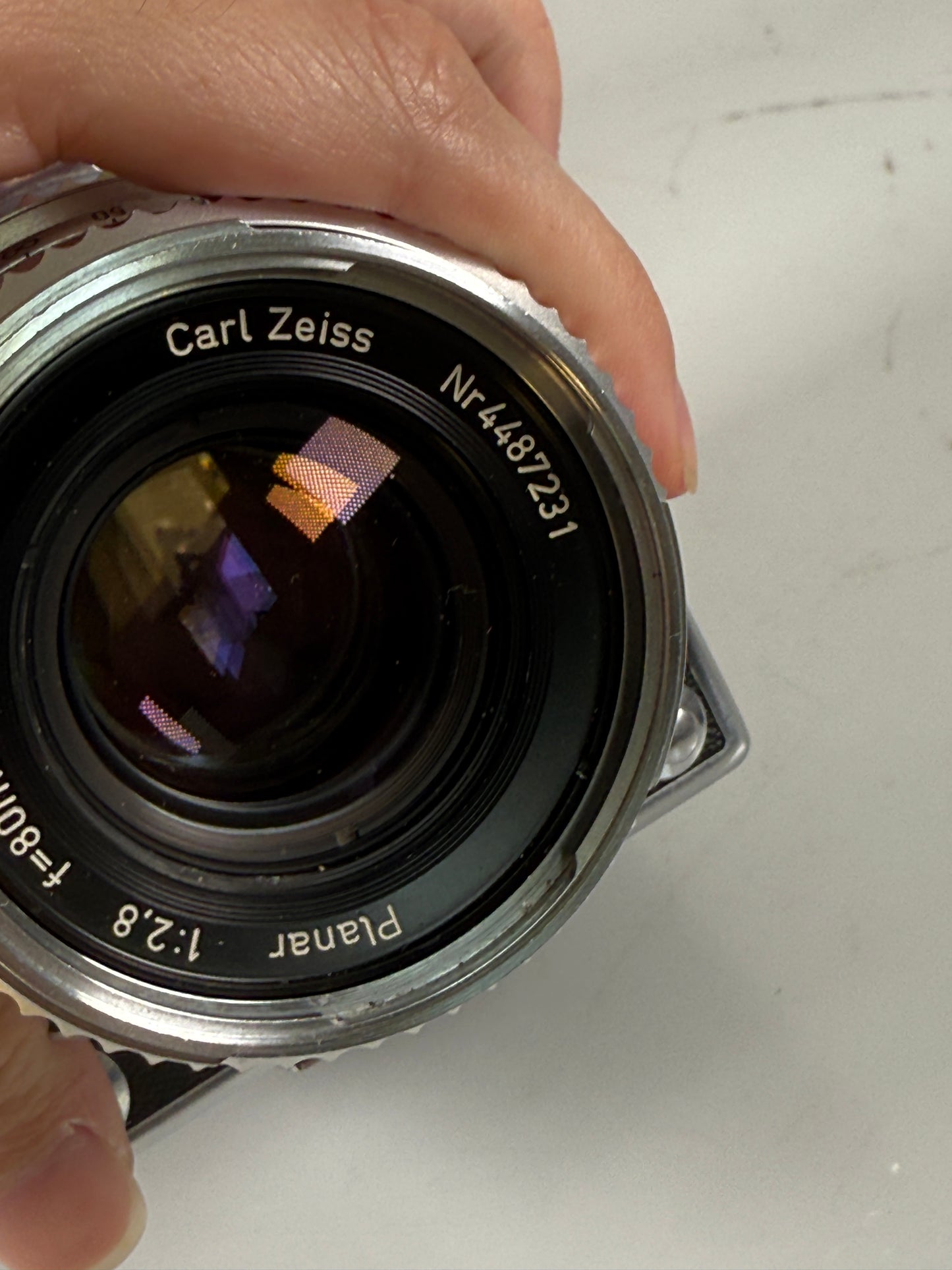 HASSELBLAD 500CM 500C/M CAMERA 80MM F/2.8 A12 w/ WLF