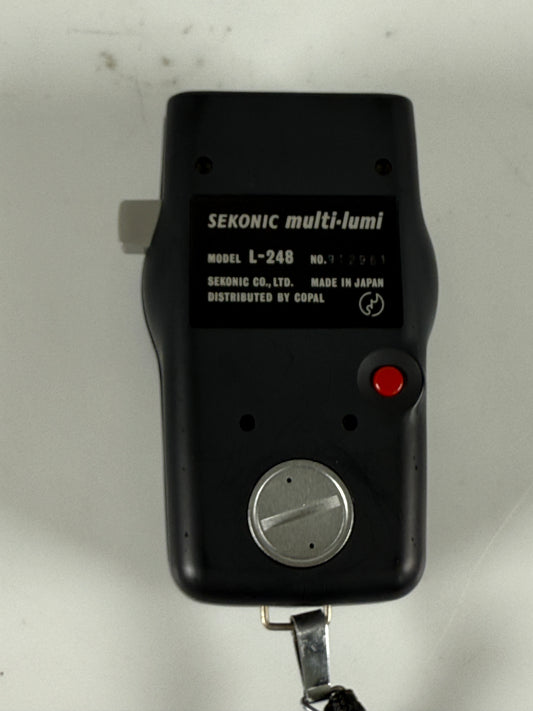 Sekonic Multi Lumi Model L-248 Light Meter w/ Case