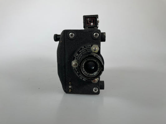 Lackner US Army Air Force Camera Gun N-6 Movie Film Camera wollensak 35mm f3.5