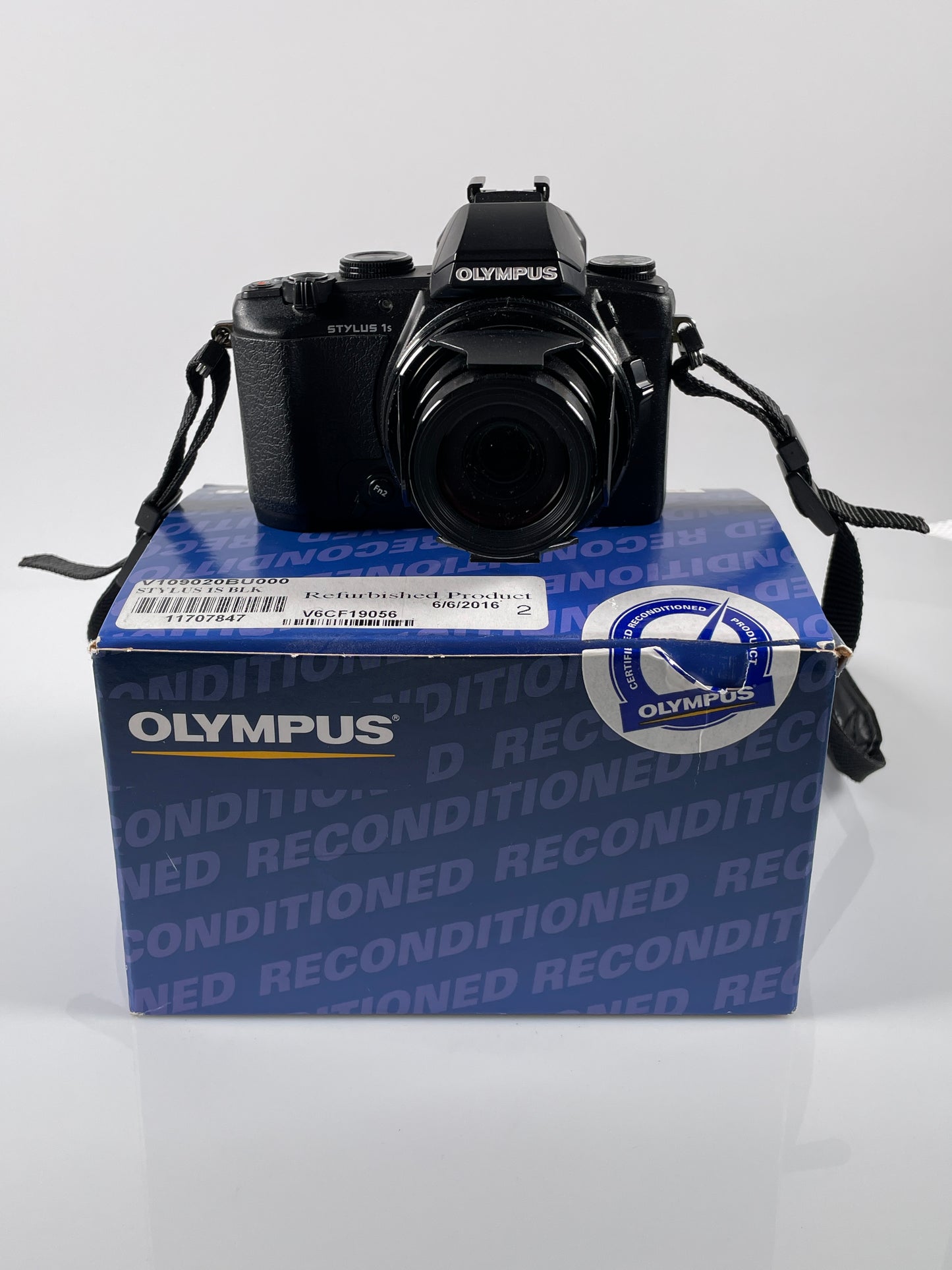 OLYMPUS Digital Camera STYLUS 1s Black camera