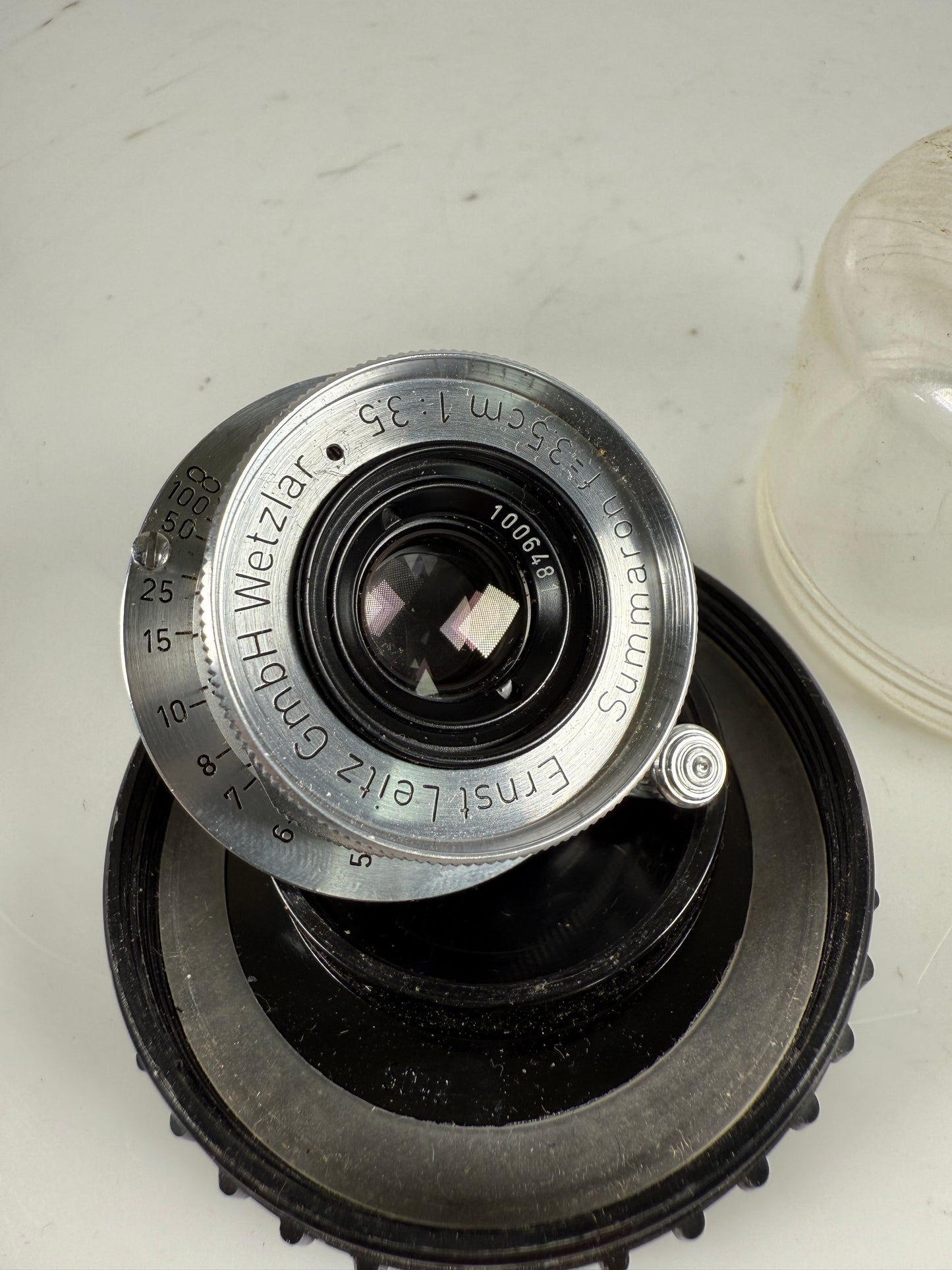 Leica 35mm f3.5 Summaron Screw Mount LTM M39 Lens 3.5cm