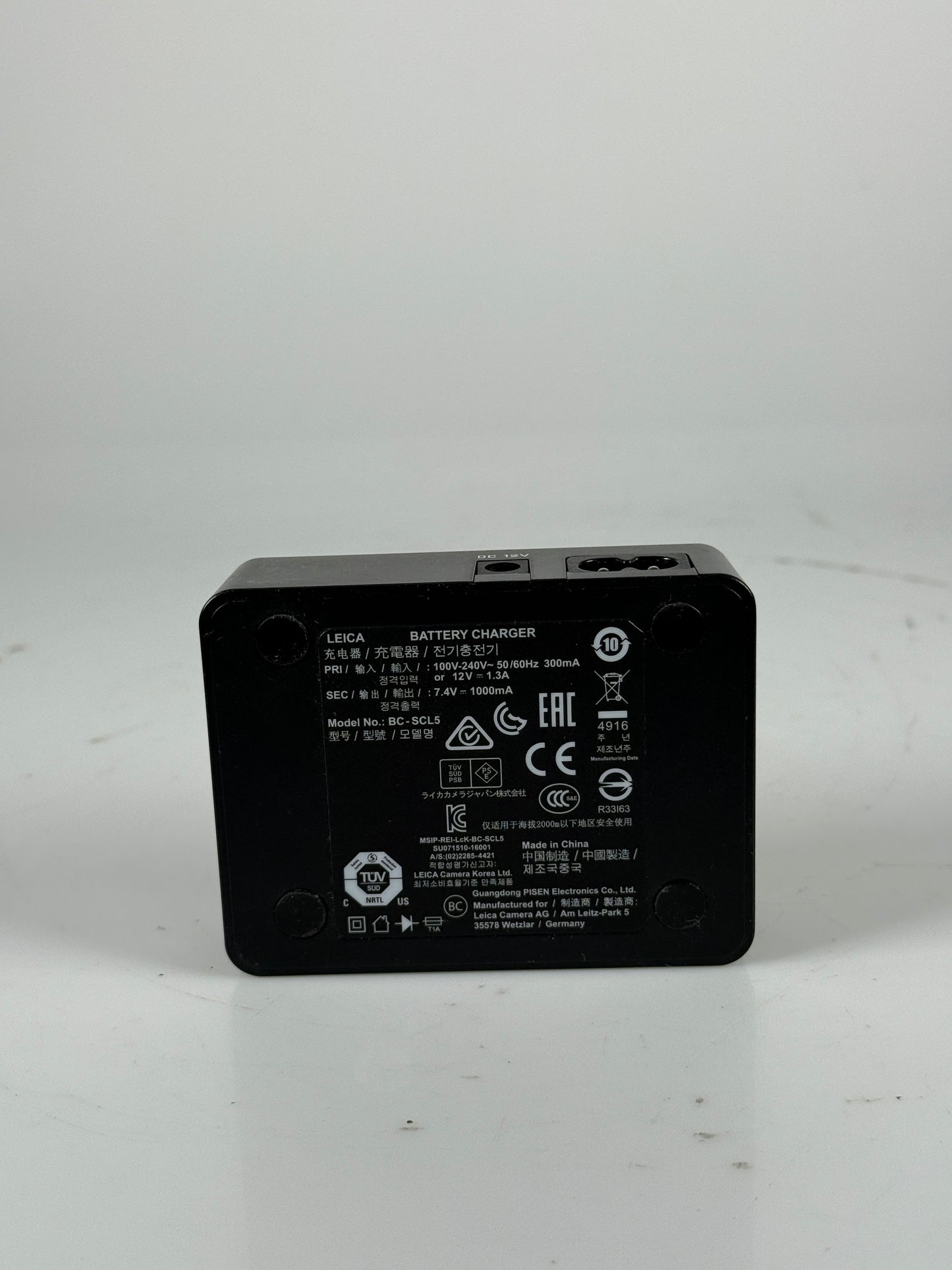 Leica BC-SCL5 Battery Charger for Leica M10P M10 M10R M100m Camera Used Working