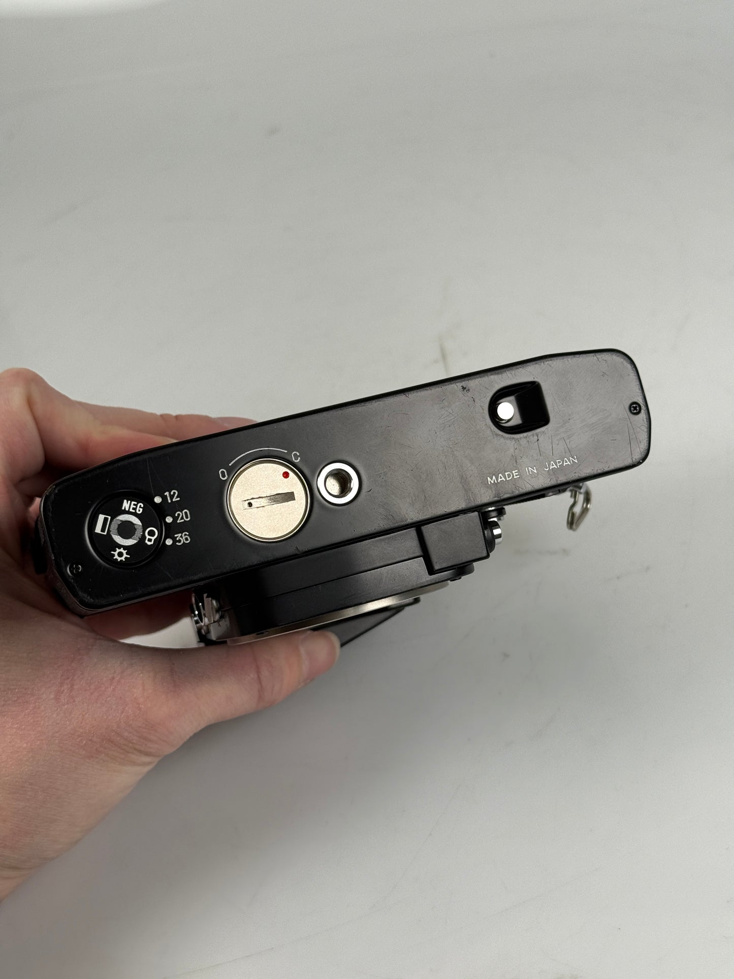 Minolta XK 35mm film Camera body Black w/ AE meter finder