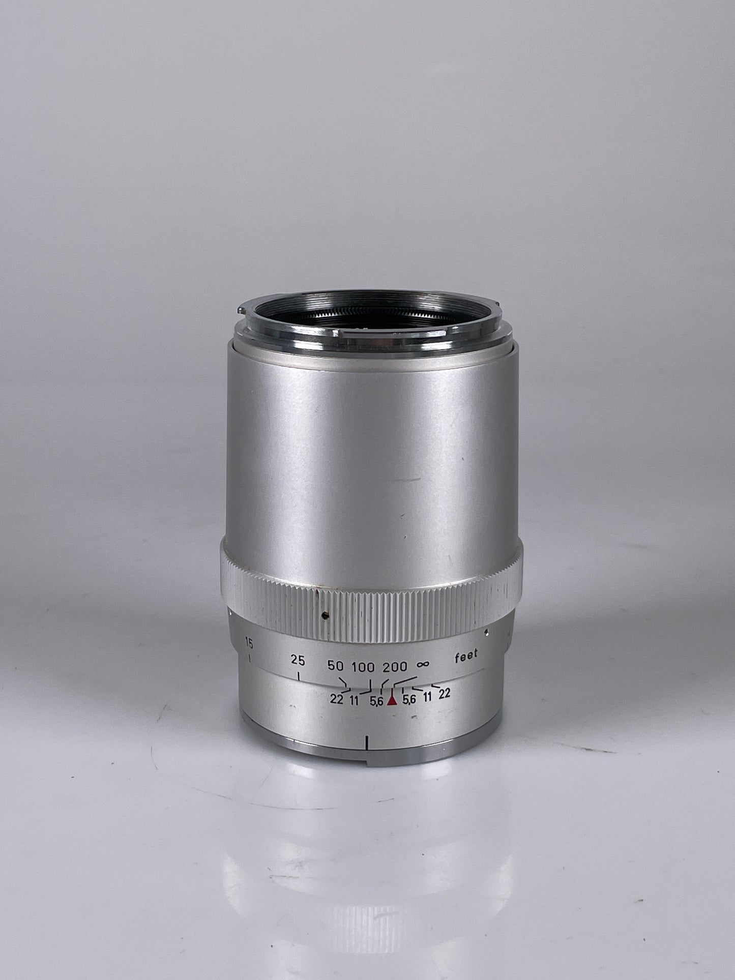 Contarex Carl Zeiss Sonnar 135mm f4 Lens chrome