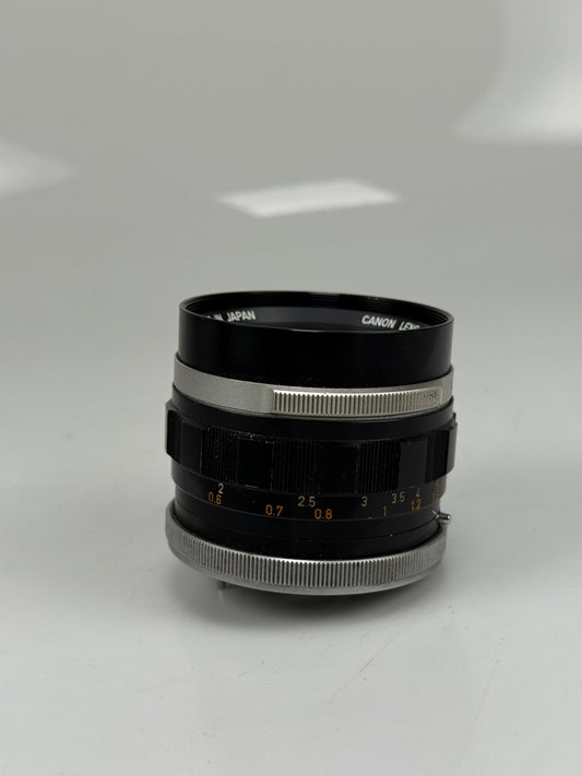 Canon FL 50mm f1.4 MF Standard Lens