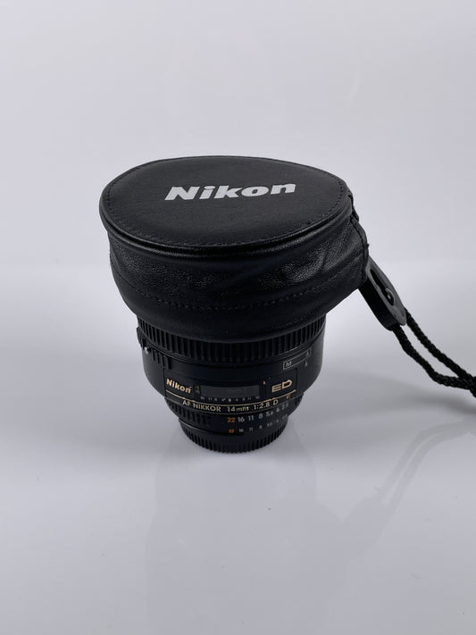 Nikon AF NIKKOR 14mm f2.8 D ED RF Aspherical Wide Angle Lens