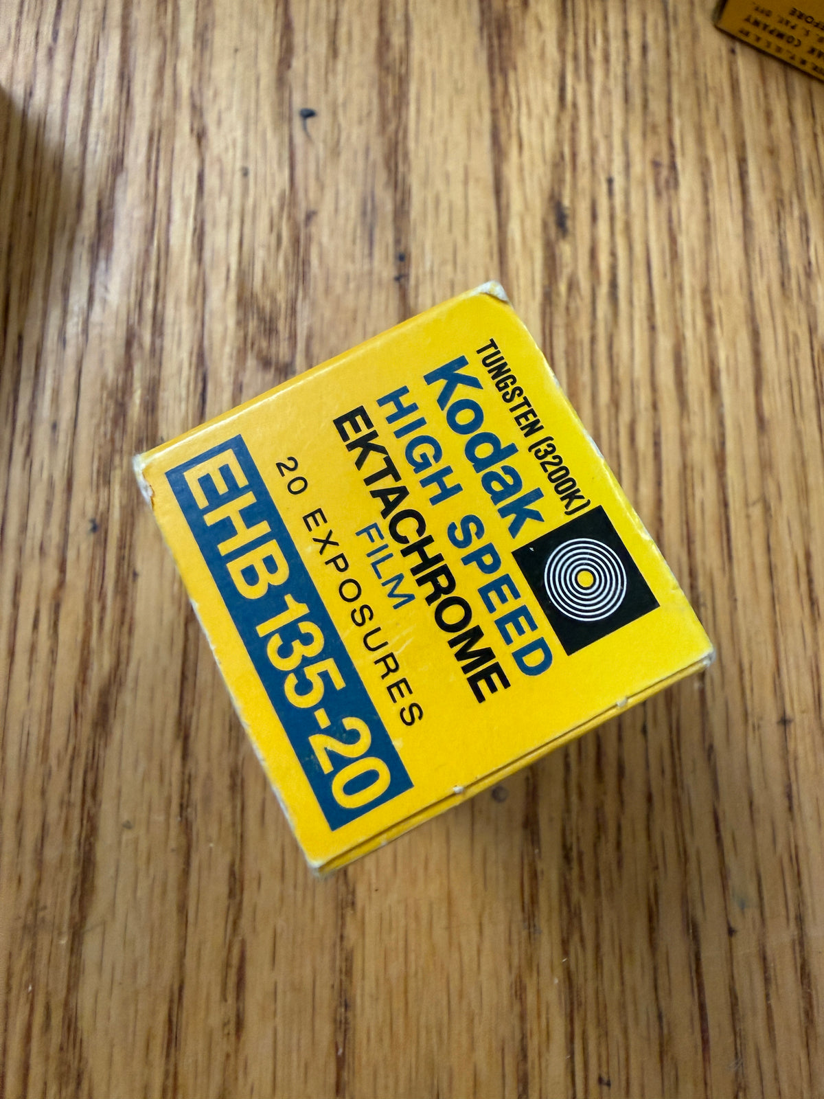 Kodak Ektachrome High Speed 35mm Film EHB 135-20