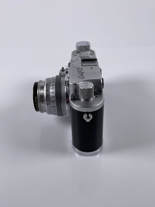 Kardon Rangefinder 35mm Film Camera PH-629 signal corp US Army Kodak Ektar 47mm f2
