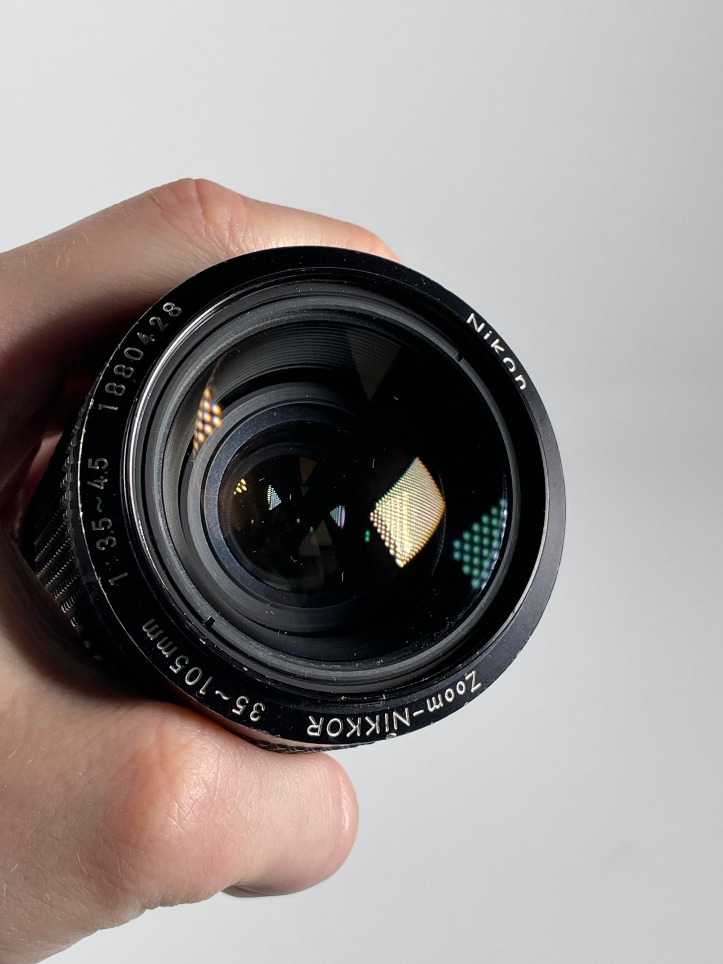 Nikon Zoom Nikkor Ais 35-105mm f3.5-4.5 MF Lens