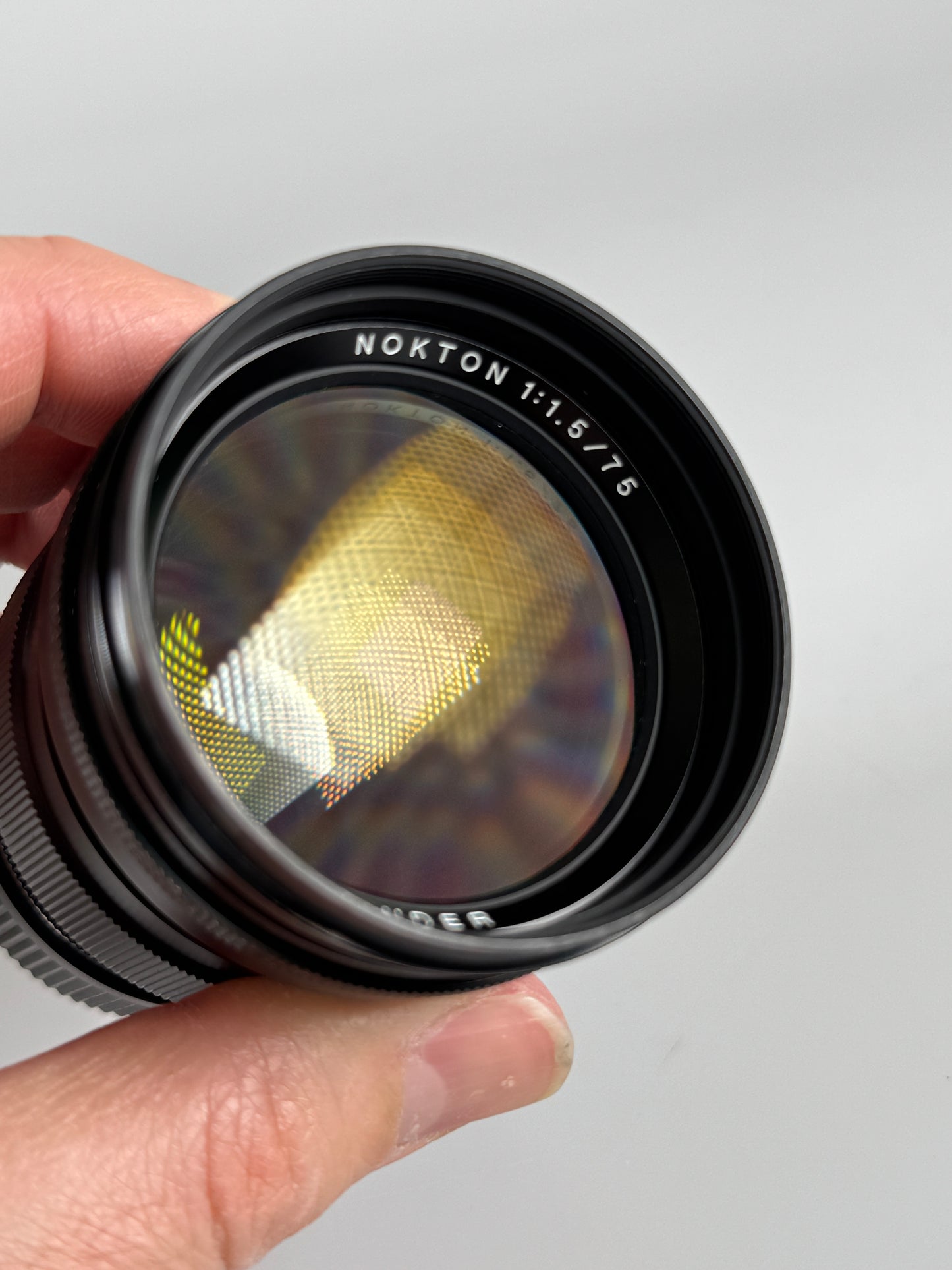 Voigtlander NOKTON 75mm F1.5 Vintage Line Aspherical VM (Leica M) Black