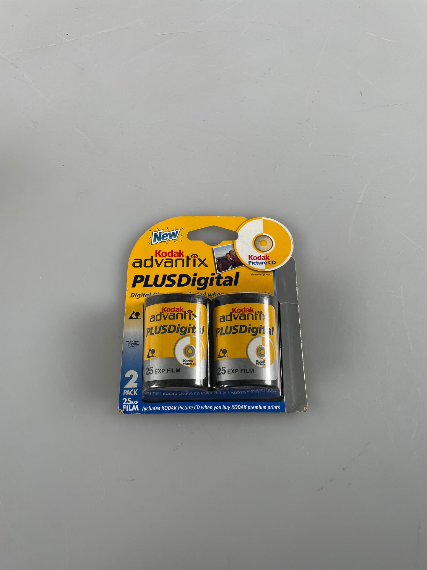Kodak Advantix Plus Digital 25exp 2-Pack 25 Exp Film Rolls Rare