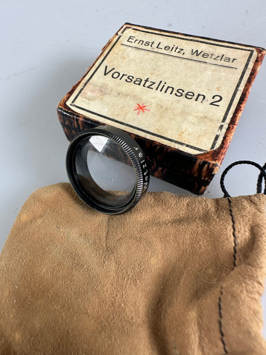 Leica Vorsatzlinsen 2 Close-up #2 Filter for elmar Leica I model A