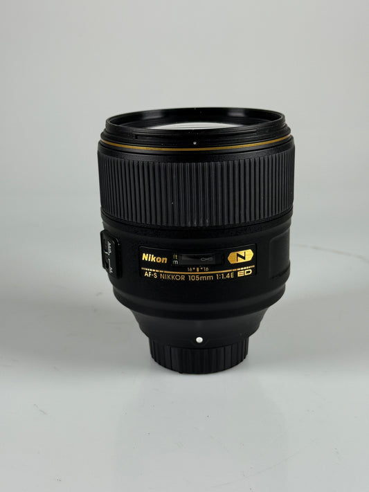 Nikon Nikkor AF-S 105mm f1.4 E N ED Lens AFS