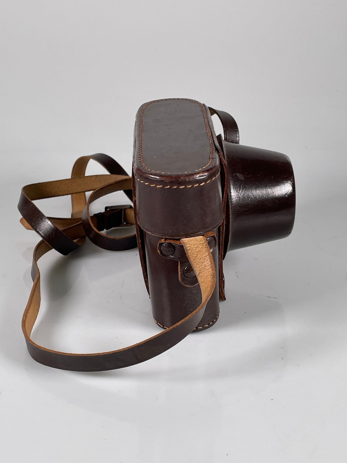 Leica IIIF IIF leather Case for Body with SYOOM Rapid Winder