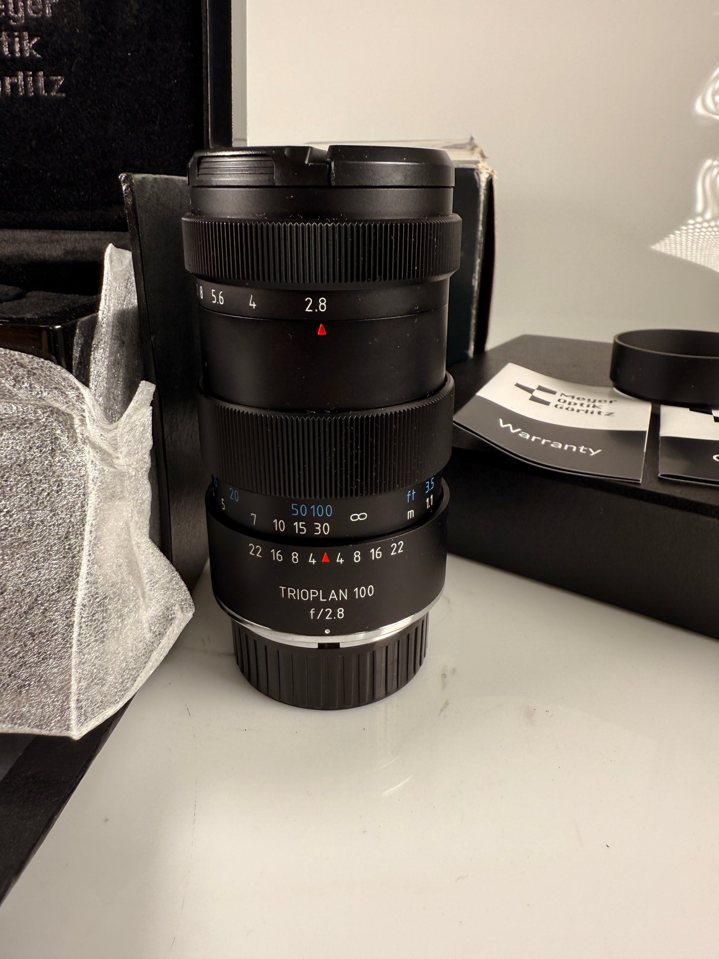 Meyer Optik Gorlitz Trioplan 100mm F2.8 Leica M lens