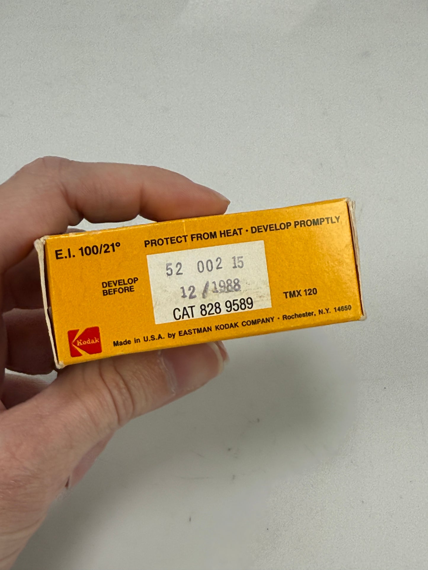 Kodak TMAX 100 120 B&W 100ASA film 1 roll