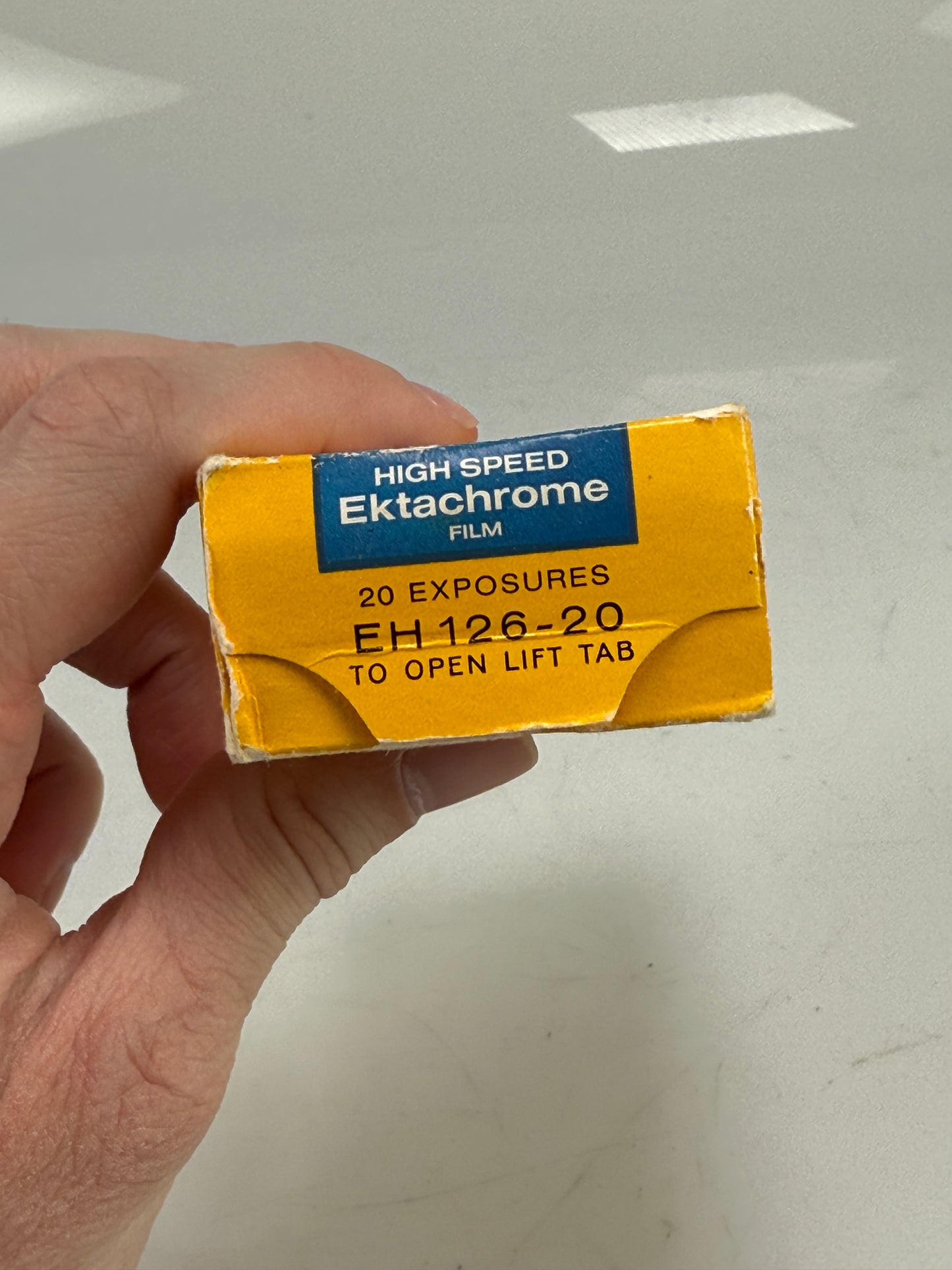 Kodak Ektachrome 126-20 high speed color Film