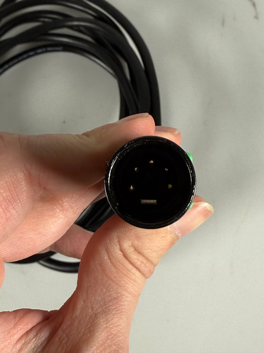 Accu-Cable AC5PDMX15PRO Pro Series DMX Light/Controller 15' 5-Pin Cable lot of 10