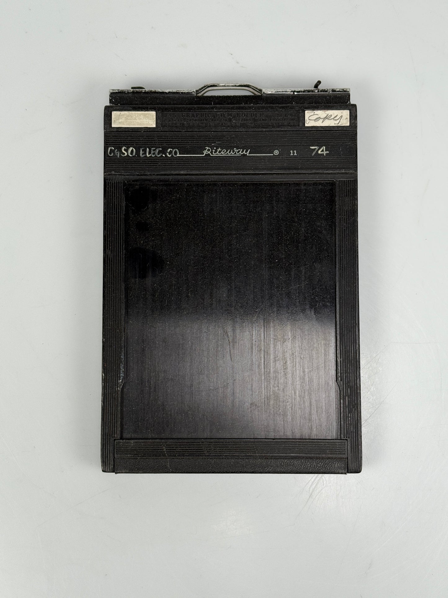 Riteway plastic 4x5 Film holder for large format cameras lot of 3