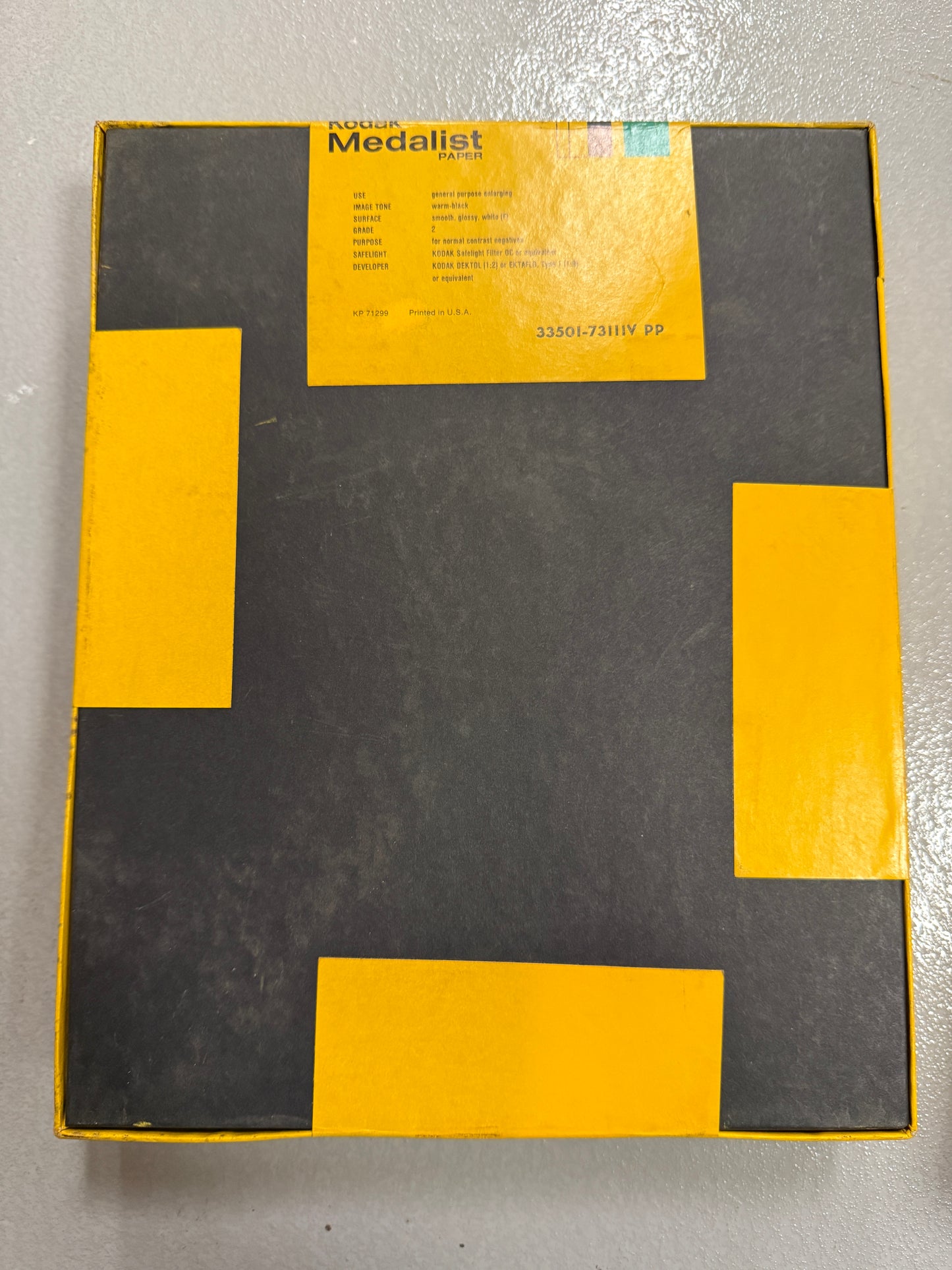 Kodak Medalist F2 Paper - 8x10, 100 sheets, SEALED double weight