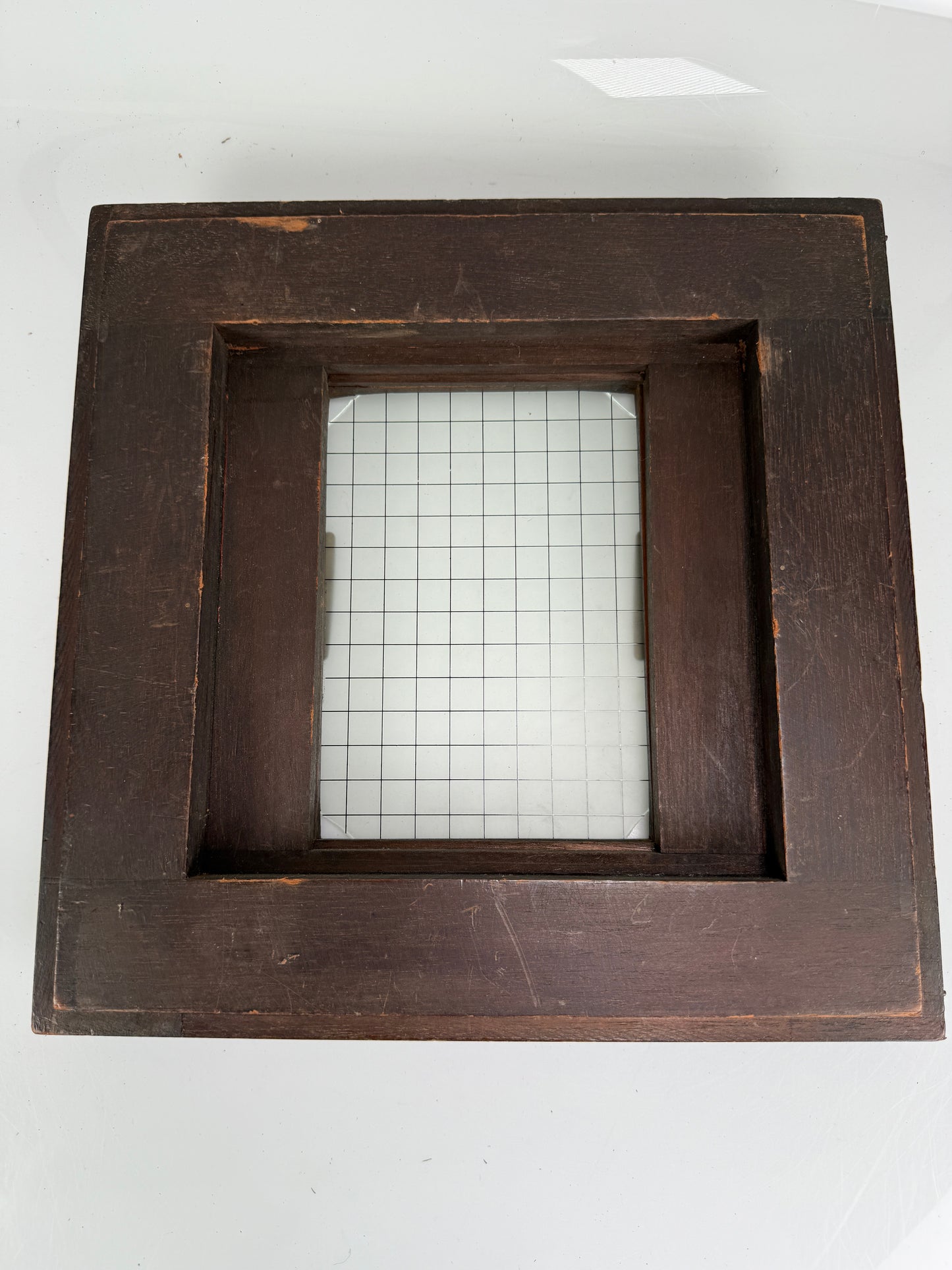 Wooden large format reducing back 8X10 camera to 5x7