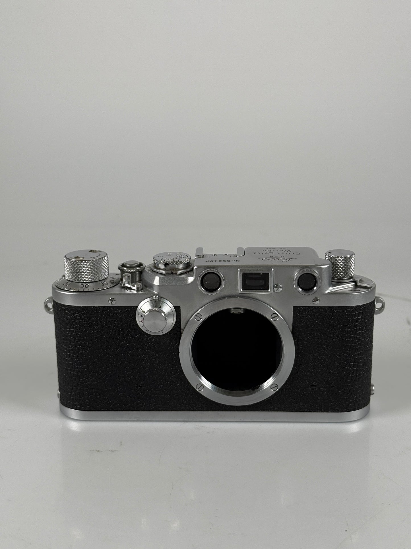 Leica IIIF black Dial BD Rangefinder 35mm Film Camera
