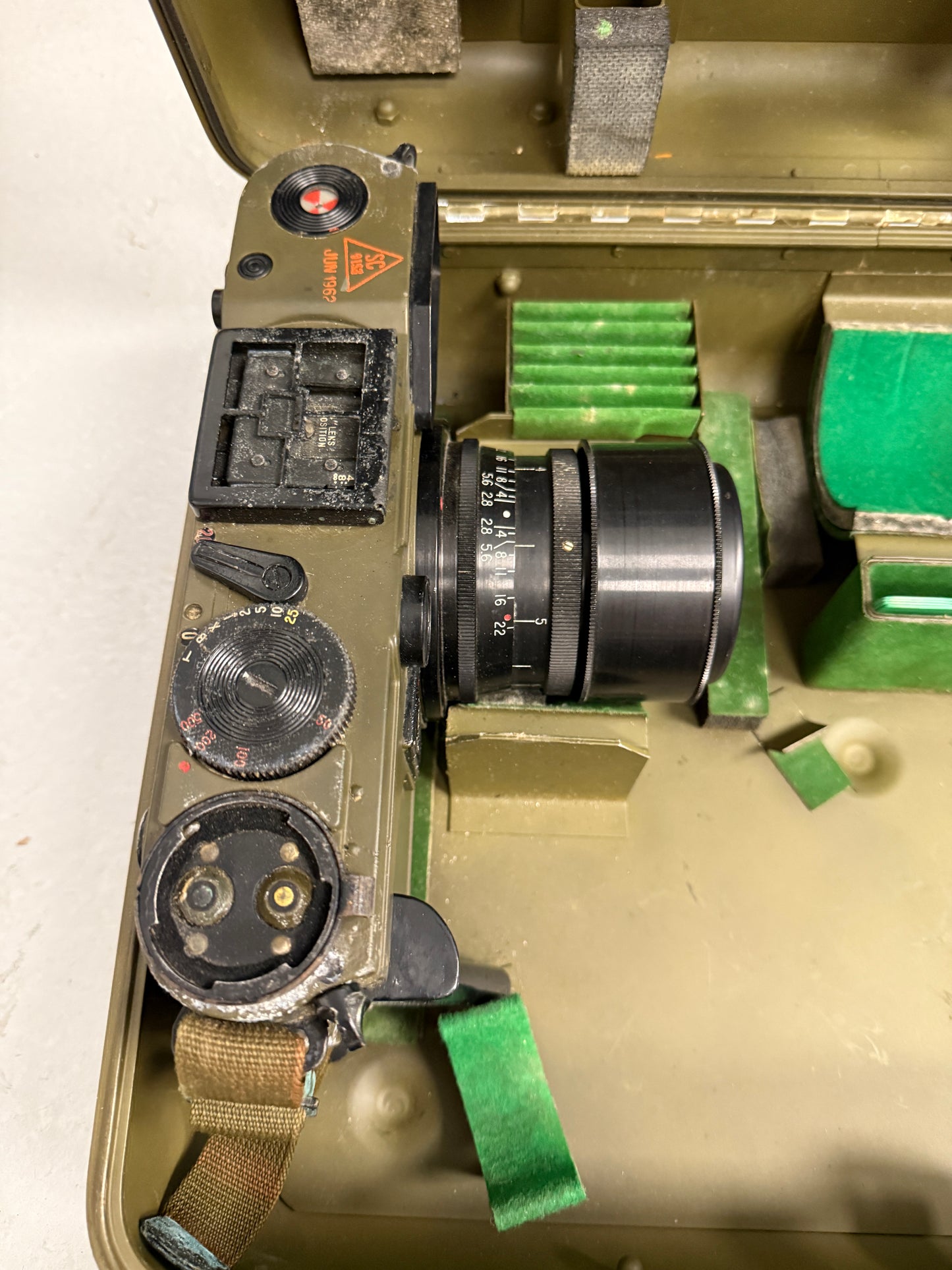 GRAFLEX SIGNAL CORPS U.S ARMY CAMERA KE-4 (1), EKTAR 4IN/ 8IN